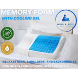 Memory Foam Contour Pillow (Cooling Gel)